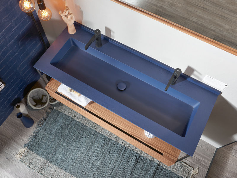 Encimera de lavabo doble Integra - Acquabella - Imagen 4