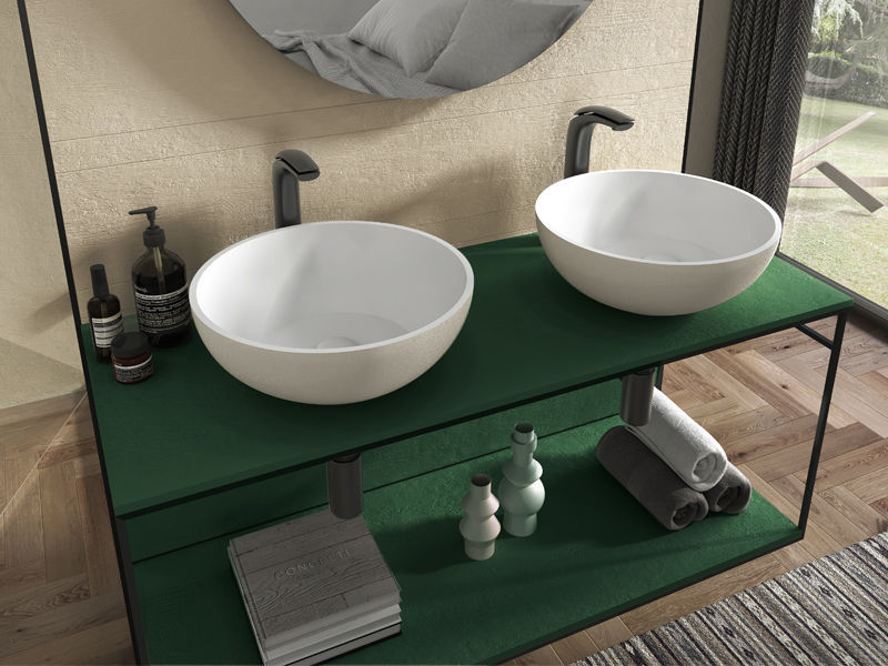 Mueble de lavabo doble Integra Akron - Acquabella - Imagen 3