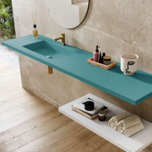 Encimera de lavabo de pizarra Infinity - Acquabella