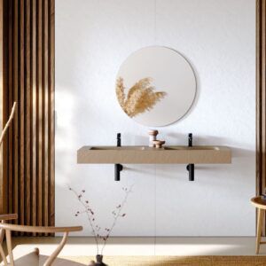 Encimera de lavabo doble Integra 2 - Acquabella
