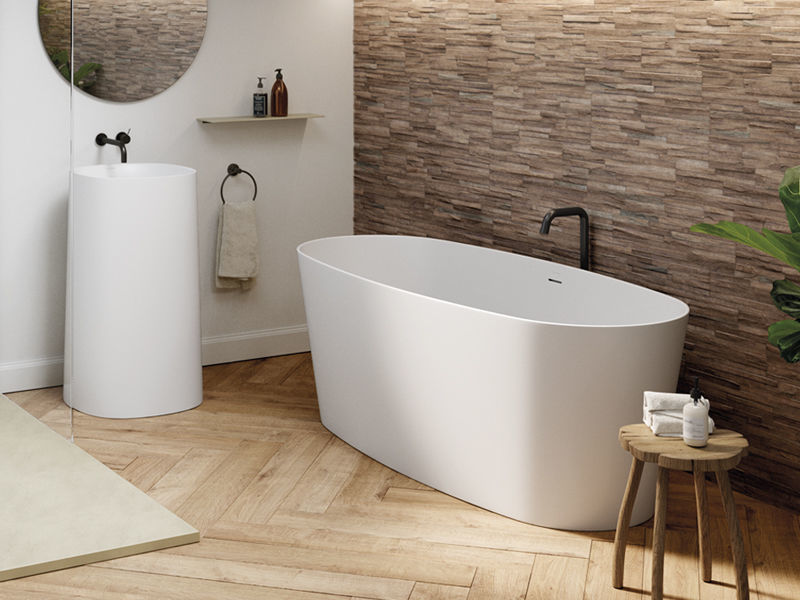 Bañera ovalada Vars - Acquabella - Imagen 2