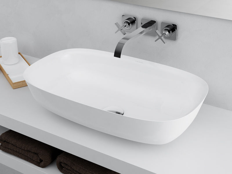 Lavabo sobre mueble Levi XL rectangular - Acquabella