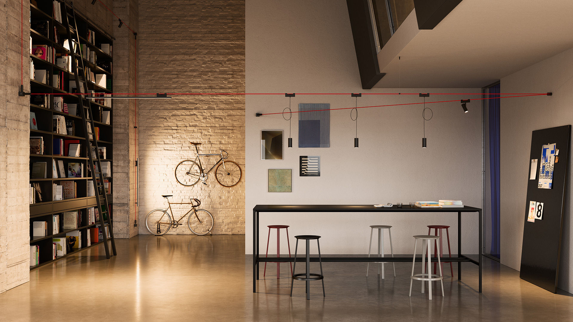 Iluminación sobre cable LED FUNIVIA - Artemide - Imagen 22
