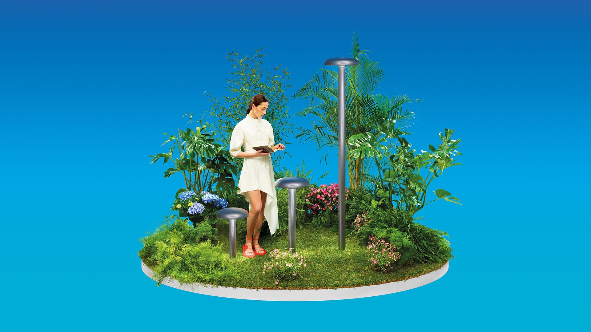 Aplique minimalista KNOP - Artemide - Imagen 4