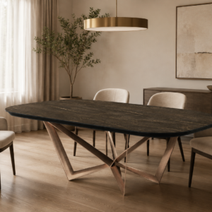 Mesa Araña en piedra de lava - Franco Furniture
